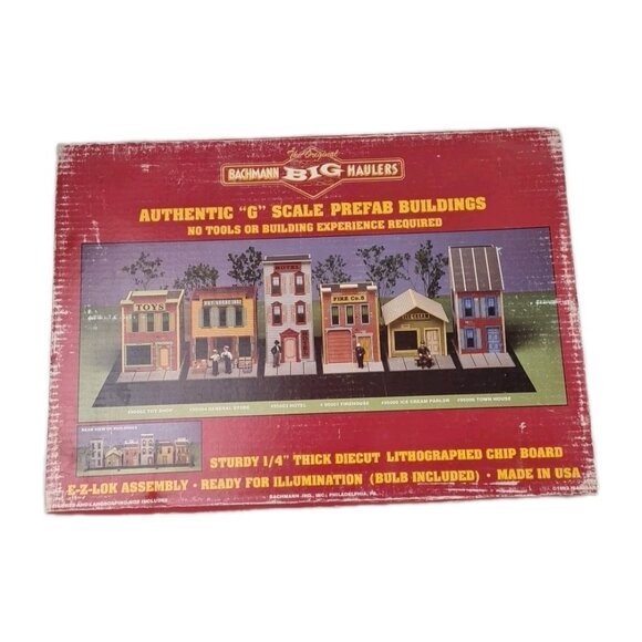 Bachmann Big Haulers Authentic G Scale Prefab Building TOY STORE #95006 - Picture 1 of 5